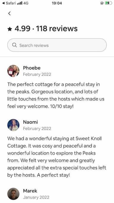Sweet Knoll Cottage บักซ์ตัน ภายนอก รูปภาพ